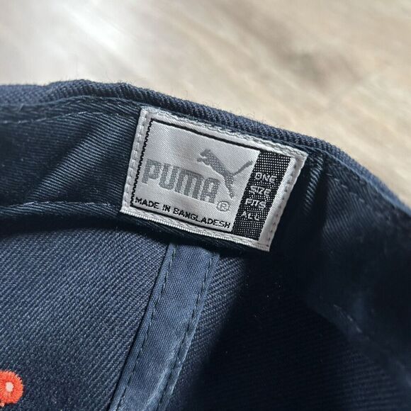 Vintage Puma Denver Broncos Hat Snapback NFL Football Black Wool Blend Cap - Picture 4 of 9